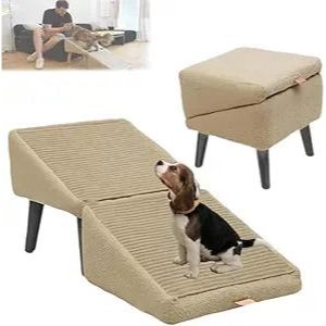 Dog Ramp + Ottoman